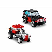 LEGO FLATBED TRUCK/HELICOPTER