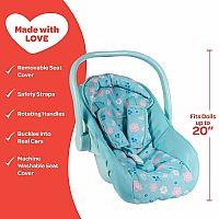FLOWER POWER CAR SEAT CARRIER