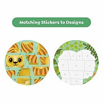 STICKER BY NUMBER ANIMALS