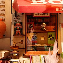 DIY CORNER BOOKSHOP