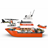 LEGO USCG  RESCUE BOAT/HELICOPTER