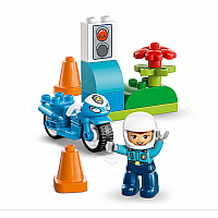 DUPLO BLUE MOTOR CYCLE