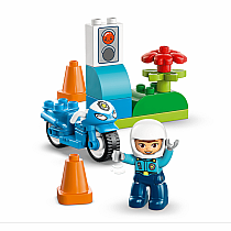 DUPLO BLUE MOTOR CYCLE