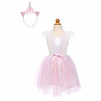 DREAMY UNICORN DRESS/HDBND 3/4