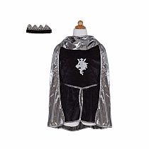 SILVER KNIGHT TUNIC/CAPE/CROWN