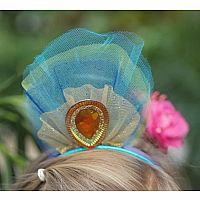 PRETTY PEACOCK DRESS/HEADBAND 5/6
