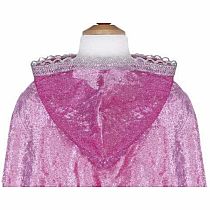 DIAMOND SPARKLE CAPE DARK PINK  5/6