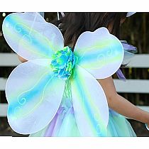 Buttterfly Dress, Wings Wand GREEN 5/6