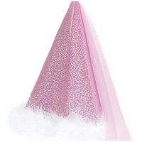 GLITTER PRINCESS HAT PINK
