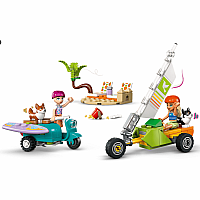 LEGO SURFING DOGS AND SCOOTER