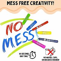 Kwik Stix Tempera Paint Sticks - 6 Metalix Colors