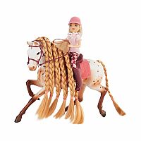 TESS/BIRDIE ENGLISH RIDER/HORSE