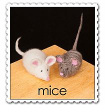 WOOLPETS MICE--STARTER/EASY KIT