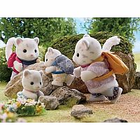 CC SNOW LEOPARD FAMILY--CALICO CRITTERS