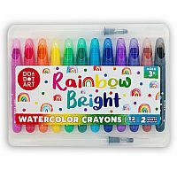 RAINBOW WATERCOLOR CRAYONS