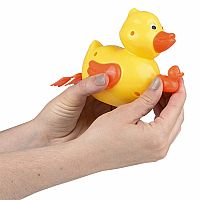 DUCK PULL STRING BATH TOY