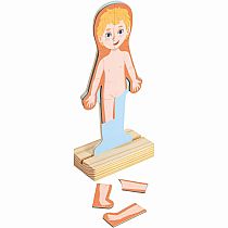 HUMAN BODY MAGNETIC PUZZLE