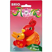 BRIO FLORA ZINNIA & PEACH