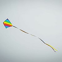 RAINBOW STRIPE 18" DIAMOND KITE