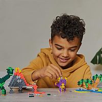 PLUS-PLUS LEARN TO BUILD DINOS