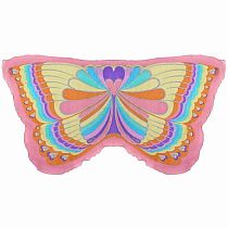 Pink Rainbow Butterfly Wings