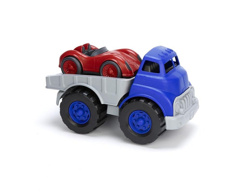 green toys tow truck