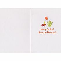 FOIL: 2 YEAR OLD CARD