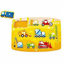 CONSTRUCTION PEG PUZZLE