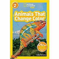 NG READERS ANIMALS CHANGE COLOR