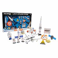 SPACE ADV LUNAR EXPLORER 12 PC