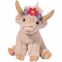 LADDIE HIGHLAND COW MINI FLWR