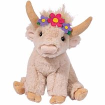 LADDIE HIGHLAND COW MINI FLWR