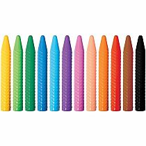 SPIRAL CRAYONS 12 COLORS