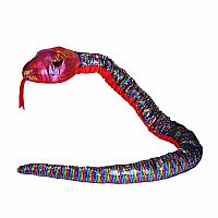 SEQUIN SNAKE 54" RAINBOW