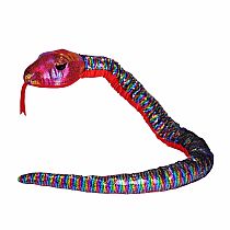 SEQUIN SNAKE 54" RAINBOW