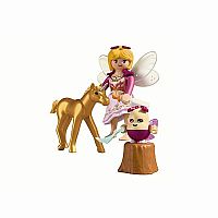 PM GOLDEN UNICORN W FAIRY