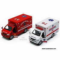 DIE CAST RESCUE AMBULANCE