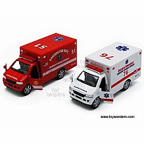 DIE CAST RESCUE AMBULANCE