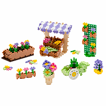 PLUS PLUS LEARN BUILD FLOWER SHOP