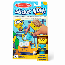 STICKER WOW BULLDOZER