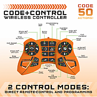CODE & CONTROL DINO ROBOT REX