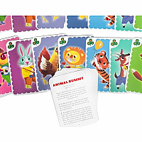 Animal Rummy Playing Cards