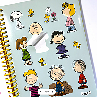 PEANUTS COLORING & STICKER SET
