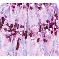 The 5th Avenue Purple Pailette Cape (Size 4-6)