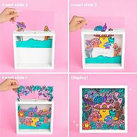MAKE A SCENE AXOLOTL SHADOW BOX
