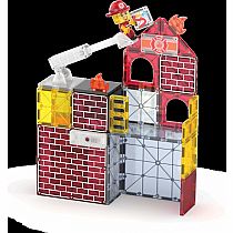 MAGNA-TILES FIRE STATION 80 PC