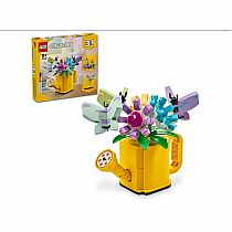 LEGO FLOWERS IN WATERING CAN