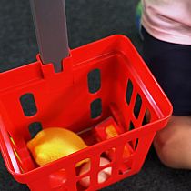 PLAY PICK SHOP GROCERY CART