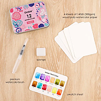 WATERCOLOR CLUB BOX FLORAL