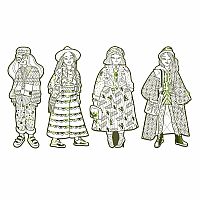 FASHION COLOURING PAPER DOLLS